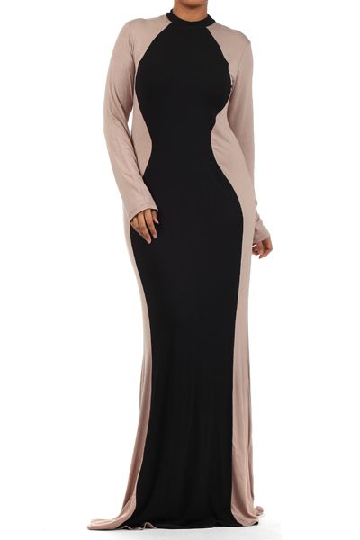 maxi dress for hourglass figure